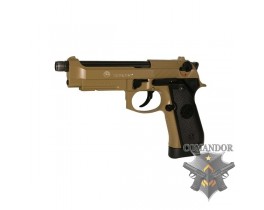 Страйкбольный пистолет Taurus PT 92 AF, металл, песочный, СО2