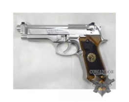 Страйкбольный пистолет Beretta M9 (silver)
