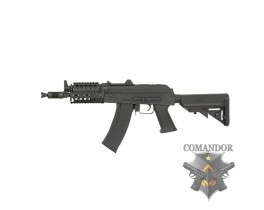 Страйкбольный автомат AKS-74UN Assault Metal Rifle with MOD Stock (CM.040H, BK)