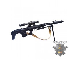 Страйкбольная снайперская винтовка укороченная СВУ-АС (ОЦ-03)