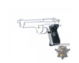 Страйкбольный пистолет M92F silver  nbb